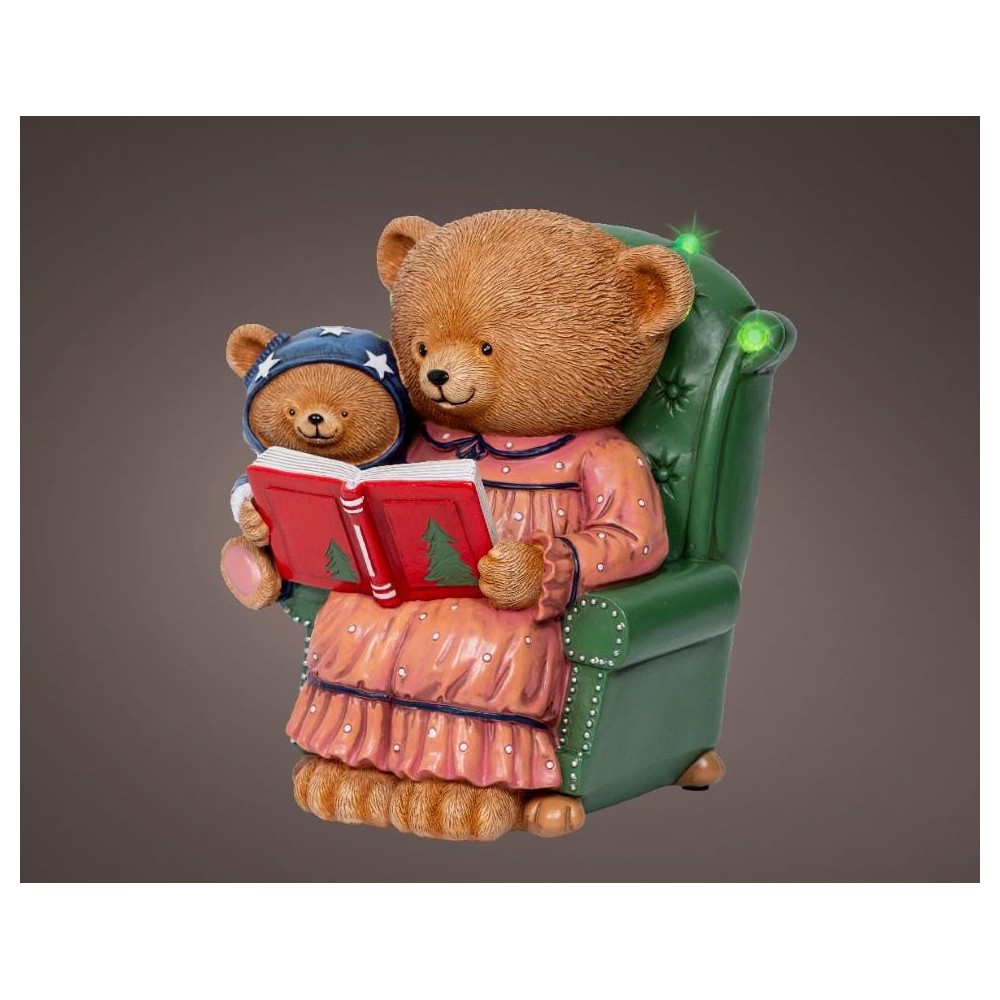 ORSO SU POLTRONA LED H.22 CM.